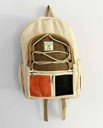 Patchwork Hemp Backpacks