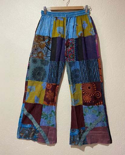 Pants, Trousers, Nepal Hippie Clothing, Afghani Trousers, Harem Trousers