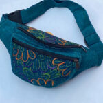 Print Embroidery Cotton Belt Bags