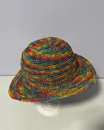 Crochet Tie Dye Hemp Hats