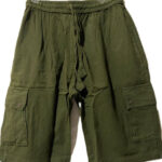 Enzyme Wash Cotton Shorts