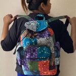 Cotton Patchwork Rucksack