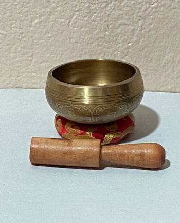 Tibetan Hand Carved Singing Bowl