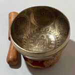 Handcarved Lord Buddha Singing Bowl