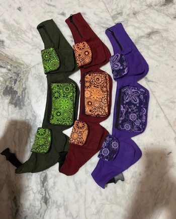 Three Pocket Cotton Belt Bags