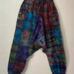 OM Patchwork Cotton Aladdin Trouser