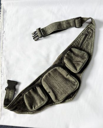 Multiple Pocket Cotton Belt Bags