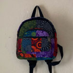 Womens Patchwork Cotton Backpacks
