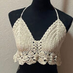 Handmade Crochet Cotton Bra Tops