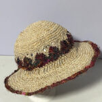 Hats,-Silk-Flower-Hats,-Hemp-Hats