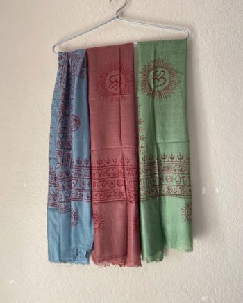 Ram Nawami Om Print Scarves