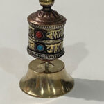 Tibetan Brass Copper Prayer Wheel
