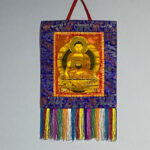 Brocade-Wall-Hanging,-Buddha-Wall-Hanging