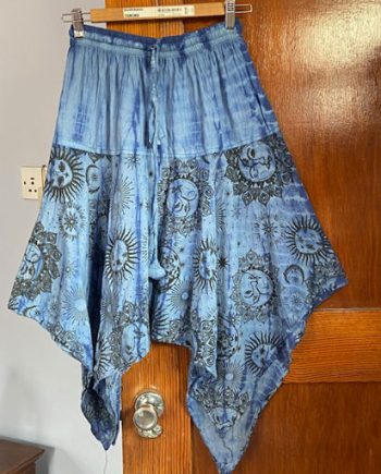 Tie Dyed Pixie Cotton Skirt