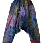 Harem-Pants,-Aladdin-Trousers,-Vintage-Hippie-Clothing