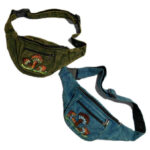 Cotton Embroidery Belt Bags