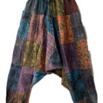 Harem-Pants,-Aladdin-Trousers,-Vintage-Hippie-Clothing