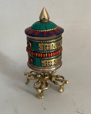 Hand Carved Prayer wheel
