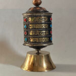 Prayer-Wheel,-Buddhist-Mantra-Prayer-Wheel