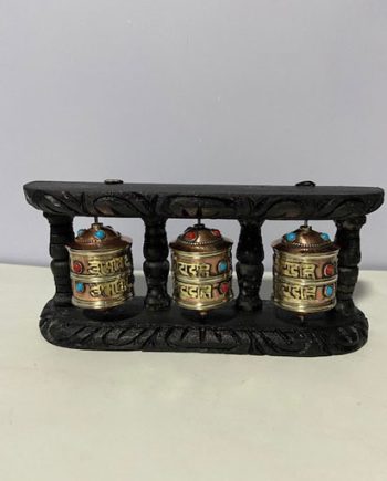 Three In One Tibetan Prayer Wheel