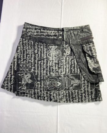Waist Money Belt Cotton Skirts