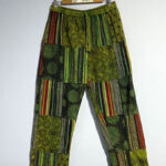Clothing,-Patch-Heavy-Pants,-Hippie-Trousers