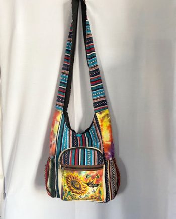 Sun Embroidery Cotton Bags