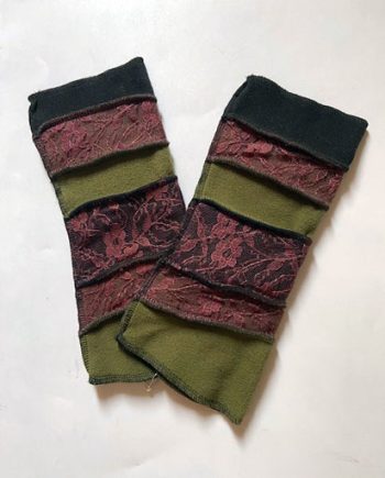 Fleece Cotton Lace Handwarmer