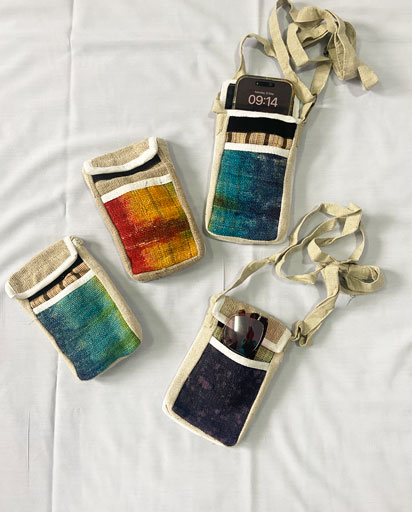 Hemp-Cell-Phone-Case,-Hemp-Bag