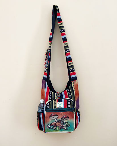 Mushroom-Jogi-Bags,-Himalayan-Hemp-Bags