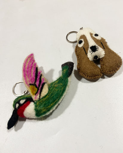 Himalayan-Felt-Key-Rings