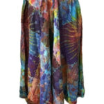 Tie-Dyed-Cotton-Skirts,-Hippie-Clothing
