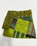 Cotton Patchwork Short Skirts