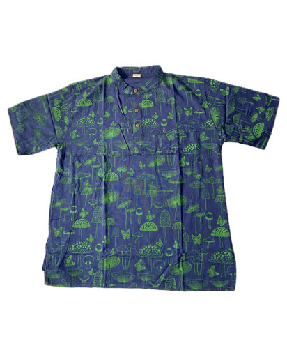 Half-Kurthas,-Hippie-Clothing,-Cotton-Shirts