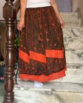 Stonewashed Long Skirts