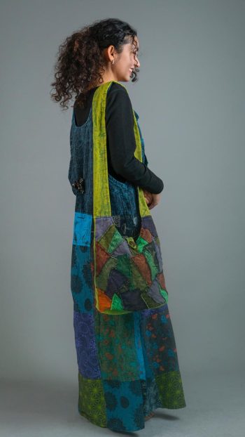 Patchwork Cotton Jogi Bags
