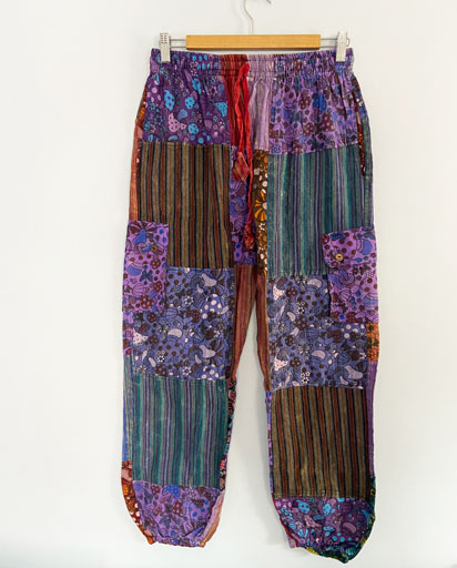 Handmade-Trousers,-Nepalese-Trousers,-Hippie-Pants,-Bohemian-Trousers