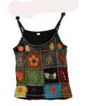 Cotton Patchwork Summer Tops