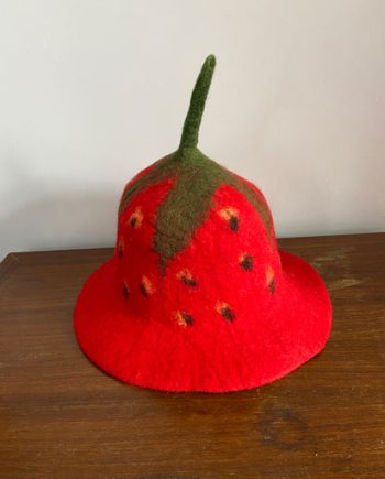 Strawberry Felt Hats
