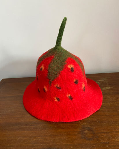 Strawberr-Felt-Hats